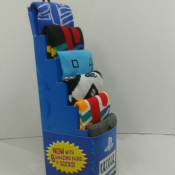 Playstation Men Casual Crew Socks 6 pair - Picture 3 of 6